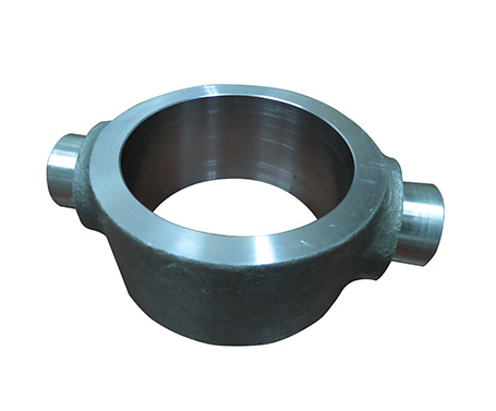 Cylinder trunnion of truck