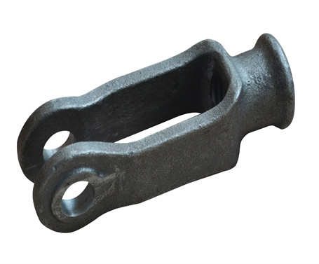 Clevis for railway