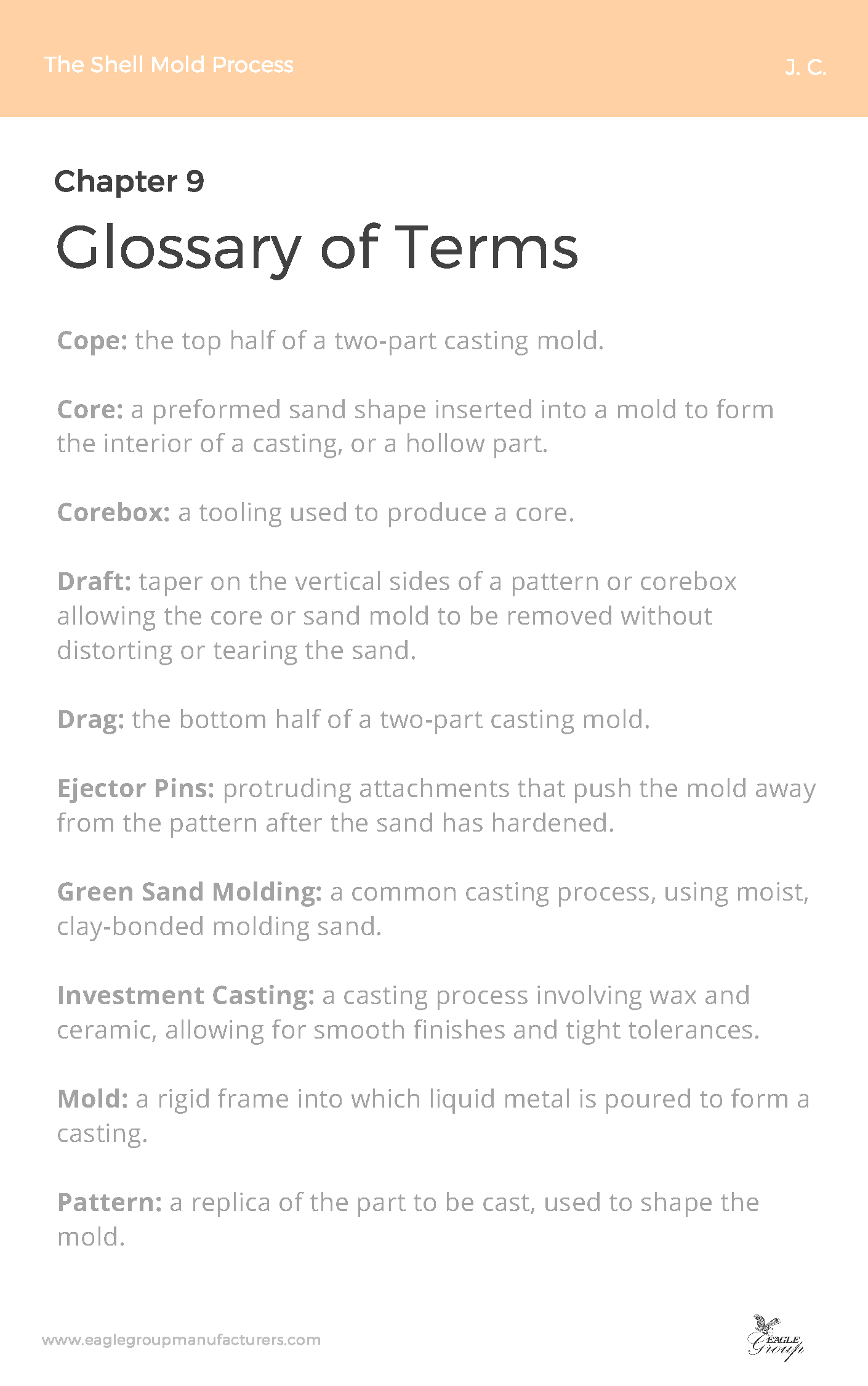 Shell Molding Process Guide- The Eagle Group(图25)