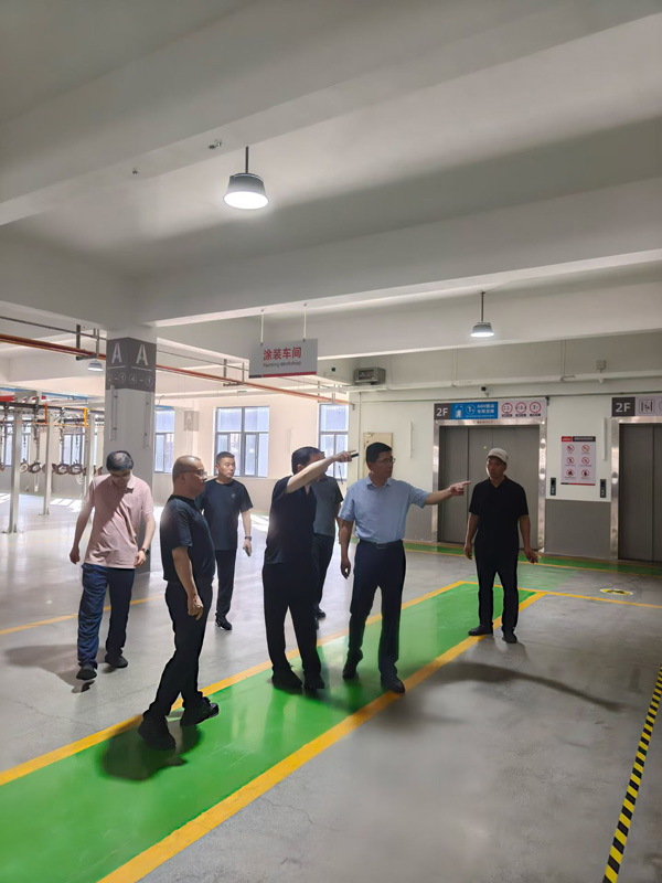 Anhui Heli Group leaders visit Qianhao for inspection and guidance(图6)